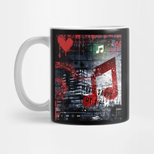 Grunge Music Mug